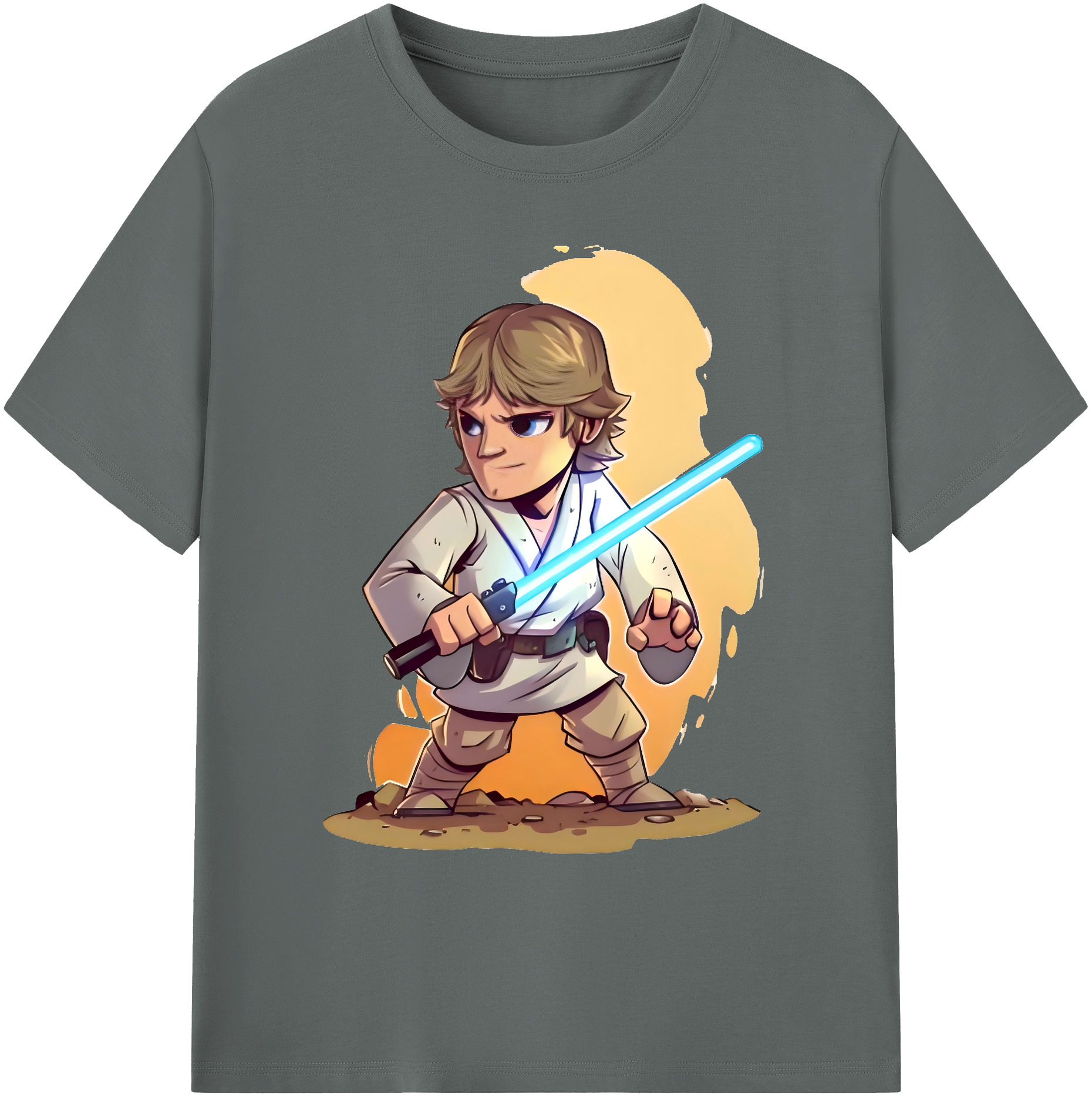 （画像用） スター・ウォーズ Star Wars 綿100％ メンズ半袖Tシャツ｜肌触りやわらか＆通気性